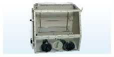 Basic aluminum controlled atmosphere glove box by Coy Laboratory Products